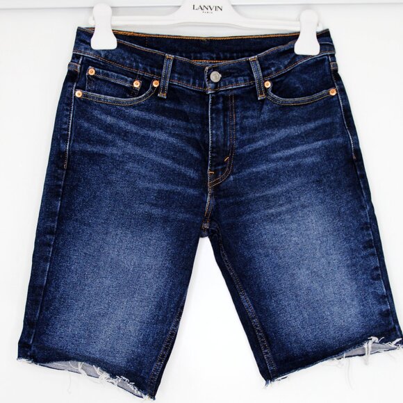 BNWT SS21 LEVI'S 511 SLIM CUT OFF DENIM SHORTS 30 - Picture 2 of 13